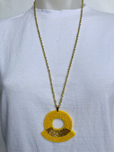 Load image into Gallery viewer, Vibrant Bead Pendant Necklace (many colours)