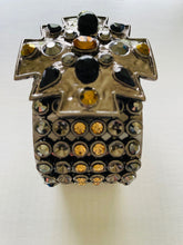 Load image into Gallery viewer, Studded Crystal Cross Cuff