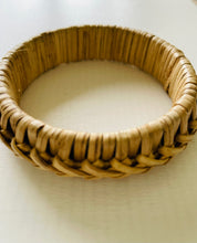 Load image into Gallery viewer, Natural Fibre Woven Bangle (wide or narrow)