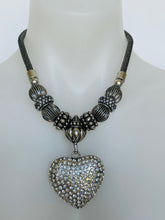 Load image into Gallery viewer, Crystal Heart Necklace