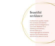 Load image into Gallery viewer, Rectangle and Pearl Necklace (Gold, Rose Gold or Silver)
