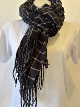 Load image into Gallery viewer, Checked Cosy Viscose Scarf (other colours)
