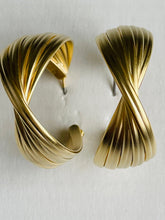 Load image into Gallery viewer, Chunky Twisted Hoop Earrings (other colours)
