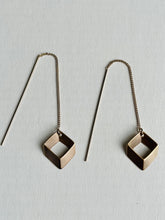 Load image into Gallery viewer, Diamond Drop Earrings (Gold, Rose Gold &amp; Silver)
