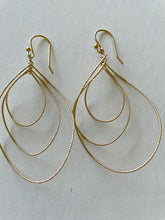 Load image into Gallery viewer, Triple Tear Drop Earrings
