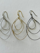 Load image into Gallery viewer, Triple Tear Drop Earrings
