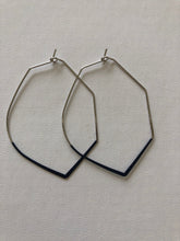 Load image into Gallery viewer, Geometric Hoop Earrings (other colours available)
