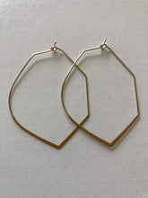 Load image into Gallery viewer, Geometric Hoop Earrings (other colours available)
