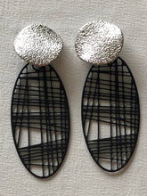 Load image into Gallery viewer, Circle &amp; Oval Drop Earrings (check out other colours)
