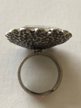 Load image into Gallery viewer, Comet Argent Crystal Frill Silver Ring (Gold also available)
