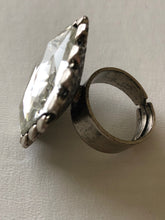 Load image into Gallery viewer, Comet Argent Crystal Frill Silver Ring (Gold also available)
