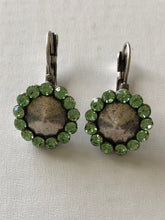 Load image into Gallery viewer, Crystal Flower Earrings (many colour options)
