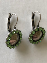 Load image into Gallery viewer, Crystal Flower Earrings (many colour options)

