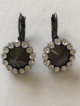 Load image into Gallery viewer, Crystal Flower Earrings (many colour options)
