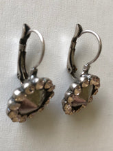 Load image into Gallery viewer, Crystal Flower Earrings (many colour options)
