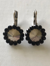 Load image into Gallery viewer, Crystal Flower Earrings (many colour options)
