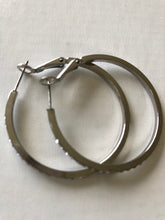 Load image into Gallery viewer, Crystal Hoop Earrings (many colour options)
