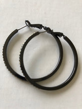 Load image into Gallery viewer, Crystal Hoop Earrings (many colour options)
