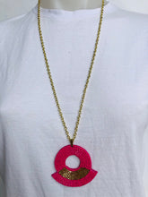 Load image into Gallery viewer, Vibrant Bead Pendant Necklace (many colours)
