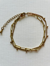 Load image into Gallery viewer, 2 Strand Delicate Bracelet (Gold, Silver, Rose Gold)
