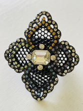 Load image into Gallery viewer, Crystal Filigree Ring
