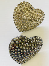 Load image into Gallery viewer, Crystal Encrusted Heart Ring
