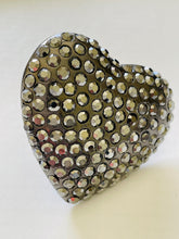 Load image into Gallery viewer, Crystal Encrusted Heart Ring
