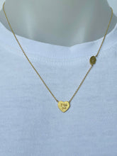 Load image into Gallery viewer, 'Kiss Me' Necklace (gold or silver)
