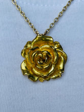 Load image into Gallery viewer, Rose Necklace (gold, silver or copper)

