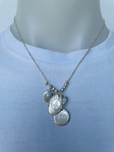 Load image into Gallery viewer, Peace &amp; Love Necklace (gold, silver or copper)
