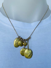 Load image into Gallery viewer, Peace &amp; Love Necklace (gold, silver or copper)
