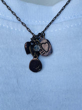 Load image into Gallery viewer, Hearts Necklace (gold, silver or copper)
