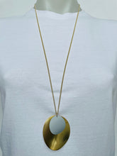 Load image into Gallery viewer, Double Disk Necklace (3 colours available)
