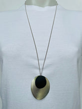Load image into Gallery viewer, Double Disk Necklace (3 colours available)
