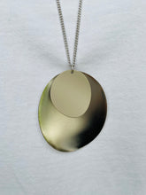 Load image into Gallery viewer, Double Disk Necklace (3 colours available)
