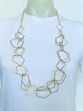 Load image into Gallery viewer, Multi Oblong Necklace
