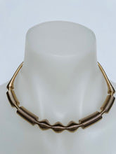 Load image into Gallery viewer, Circle Oblong Spring Necklace (other colours available)
