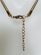 Load image into Gallery viewer, Circle Oblong Spring Necklace (other colours available)
